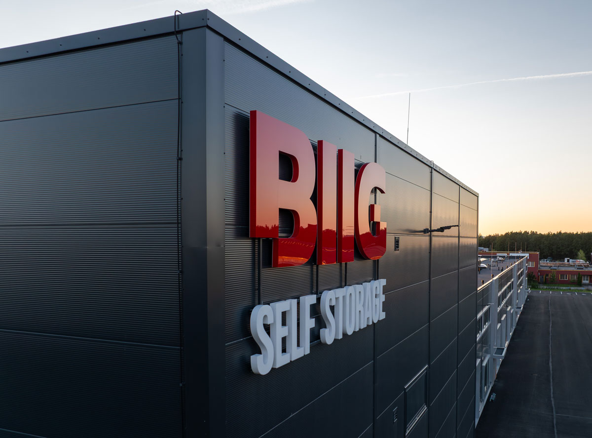 Self Storage miniladu Tallinnas, laoboksid 2–20 m²